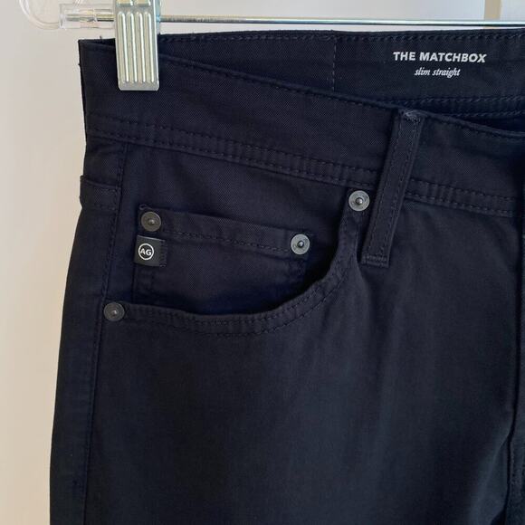 NWT AG Adriano Goldschmied The Matchbox Slim Straight Pants sz 30 - Picture 2 of 11